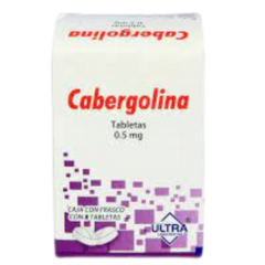 Cabergolina 0.5mg 8 tabletas (Ultra)