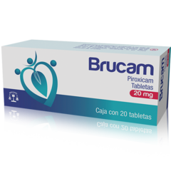 Piroxicam 20mg 20 tabletas (Brucam)