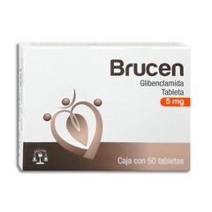 Glibenclamida 5mg 50 tabletas (Brucen)