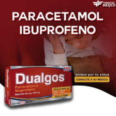 Paracetamol/Ibuprofeno 20 tabletas (Dualgos) - comprar en línea