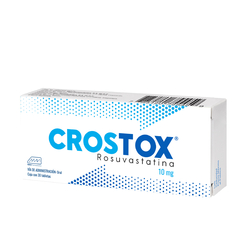 Rosuvastatina 10mg 30 tabletas (Crostox)