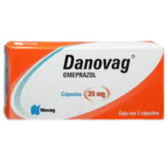 Omeprazol 20mg 7 cápsulas (Danovag)