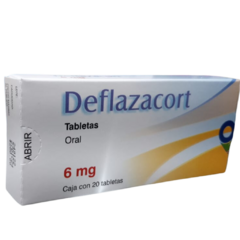 Deflazacort 6mg 20 tabletas (Ofenbach)