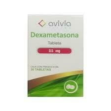 Dexametasona 0.5mg 30 tabletas (Avivia)