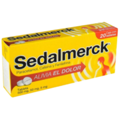 Sedalmerck 20 tabletas