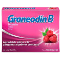 Graneodin B Frambuesa 24 pastillas