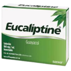 Eucaliptine Guayacol 1 ampolleta