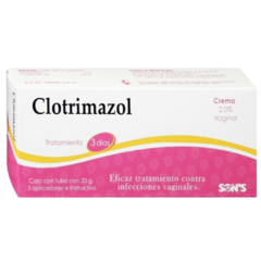 Clotrimazol 2% 20gr 3 aplicadores (Sons)