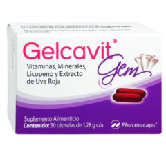 Gelcavit Gem 30 cápsulas