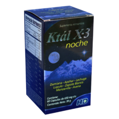 Ktal X-3 Noche 60 tabletas