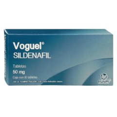 Sildenafil 50mg 10 tabletas (Voguel)