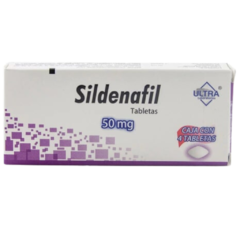 Sildenafil 50mg 4 tabletas (Ultra)