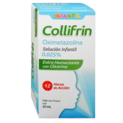 Oximetazolina 0.025% Spray Nasal Infantil 20ml (Collifrin)