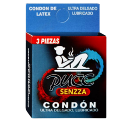 Preservativo Pucc 3 piezas (SENZZA)