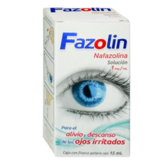 Nafazolina 1mg Gotas Oftálmicas 15ml (Fazolin)