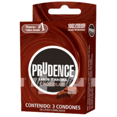 Preservativo Prudence Chocolate 3 piezas