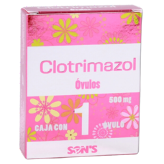 Clotrimazol 500mg 1 óvulo (Sons)