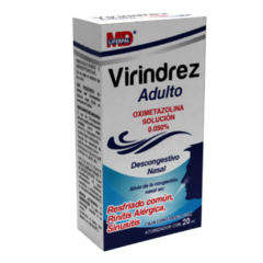 Oximetazolina Spray Nasal Adulto 0.050% 20ml (Virindrez)