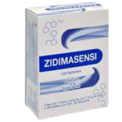 Ceftazidima 1gr 1 ampolleta (Zidimasensi)