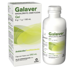 Magaldrato/Dimeticona Gel Susp 250ml (Galaver)