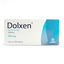 Naproxeno 500mg 10 tabletas (Dolxen)