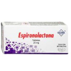 Espirinolactona 25mg 30 tabletas (Ultra)