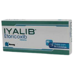 Etoricoxib 90mg 14 tabletas (Iyalib)