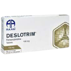 Fenazopiridina 100mg 20 tabletas (Deslotrim)