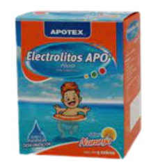 Electrolitos en polvo con 4 sobres Naranja (APO)