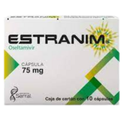 Oseltamivir 75mg 10 cápsulas (Estranim)