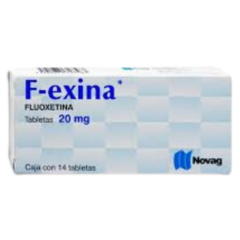 Fluoxetina 20mg 14 cápsulas (F-exina)