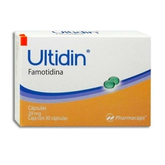 Famotidina 20mg 30 cápsulas (Ultidin)