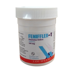 Fenitoína Sódica 100mg 50 tabletas (Feniffler T)