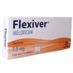 Meloxicam 7.5mg 14 tabletas (Flexiver)