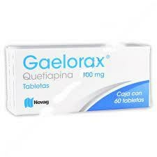 Quetiapina 100mg 60 tabletas (Gaelorax)