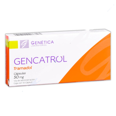 Tramadol 50mg 10 cápsulas (Gencatrol)