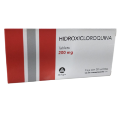 Hidroxicloroquina 200mg 20 tabletas (Medigen)