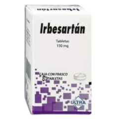 Irbesartán 150mg 28 tabletas (Ultra)