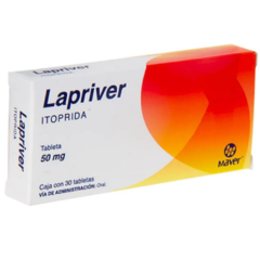 Itoprida 50mg 30 tabletas (Lapriver)