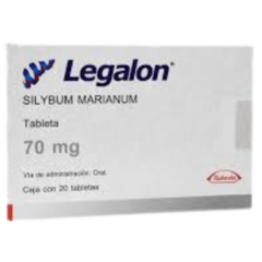 Legalon (Silybum Marianum 70mg 20 cápsulas