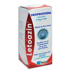 Dropropizina Jarabe 3mg/1ml 120ml (Letoazin)