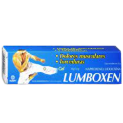 Naproxeno/Lidocaína Gel 35gr Azul (Lumboxen)