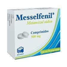 Metamizol Sódico 500mg 10 comprimidos (Messelfenil)