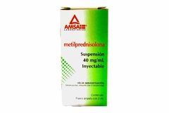 Metilprednisolona 40mg 1 ampolleta (Amsa)