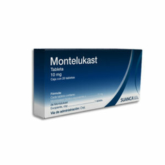 Montelukast 10mg 20 tabletas (Suanca)