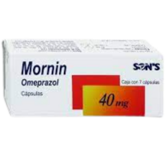 Omeprazol 40mg 7 cápsulas (Mornin)