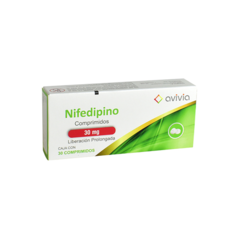 Nifedipino 30mg 30 comprimidos (Avivia)