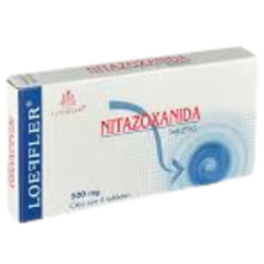 Nitazoxanida 500mg 6 tabletas (Loeffler)