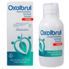 Ambroxol/Dextrometorfano 225mg/225mg Jarabe Adulto 120ml (Oxolbrul)