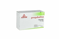 Pregabalina 75mg 14 cápsulas (Amsa)